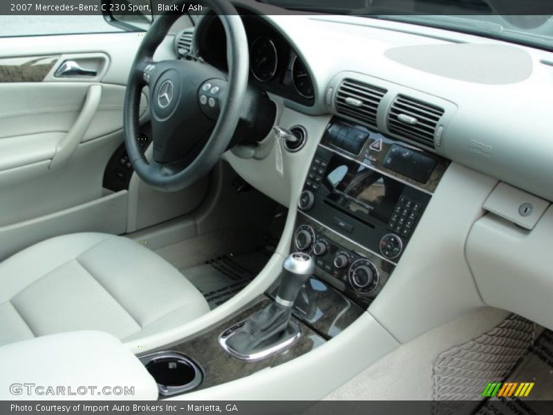 Black / Ash 2007 Mercedes-Benz C 230 Sport
