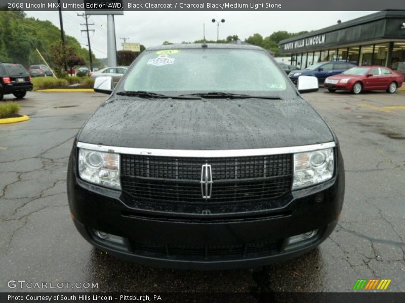 Black Clearcoat / Charcoal Black/Medium Light Stone 2008 Lincoln MKX Limited Edition AWD