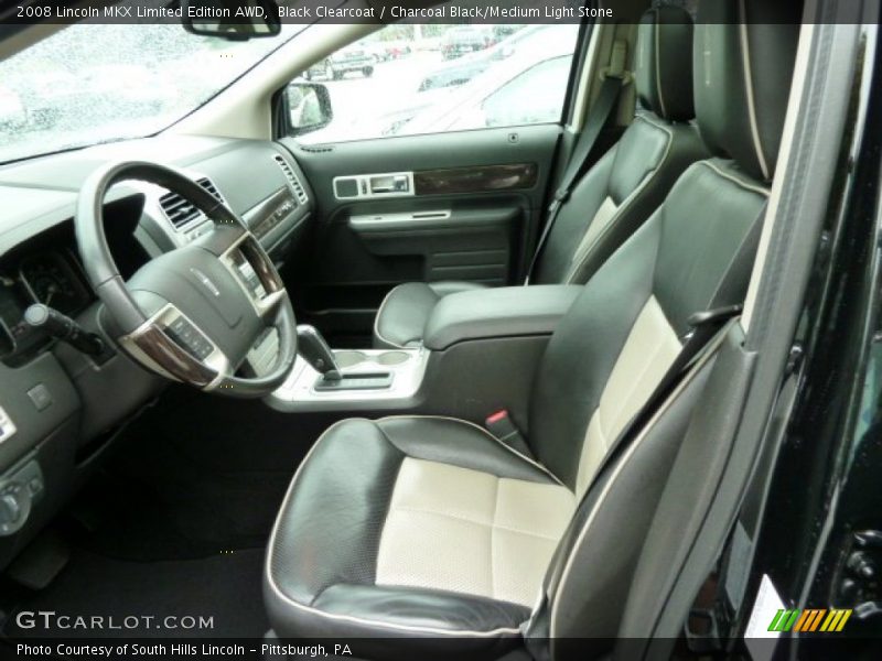 Black Clearcoat / Charcoal Black/Medium Light Stone 2008 Lincoln MKX Limited Edition AWD