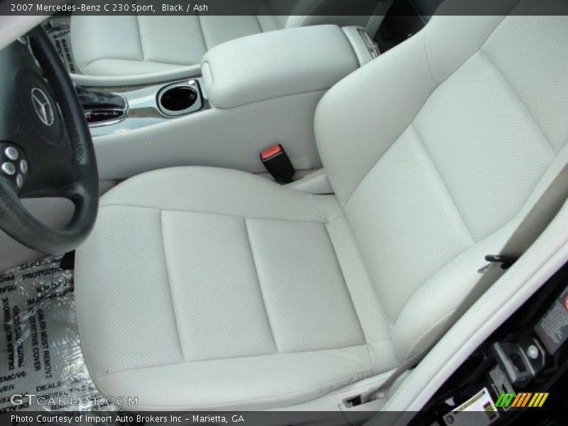 Black / Ash 2007 Mercedes-Benz C 230 Sport
