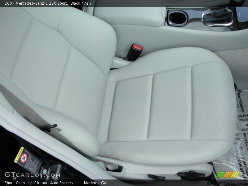 Black / Ash 2007 Mercedes-Benz C 230 Sport