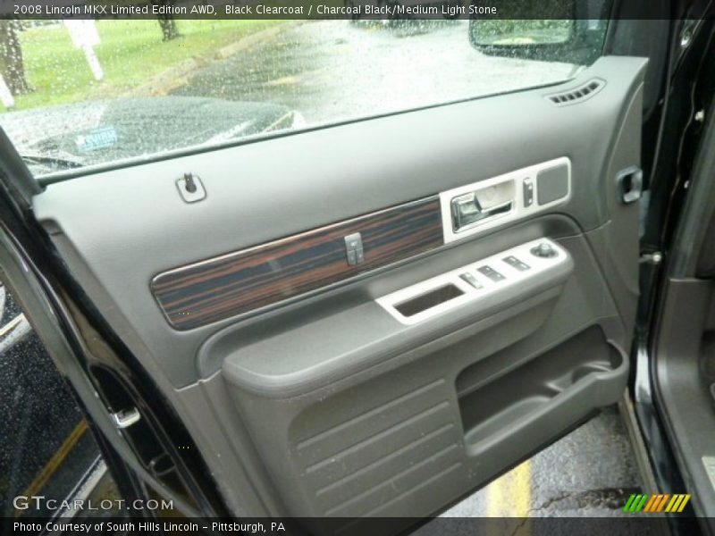 Black Clearcoat / Charcoal Black/Medium Light Stone 2008 Lincoln MKX Limited Edition AWD