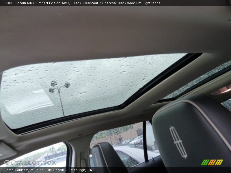 Black Clearcoat / Charcoal Black/Medium Light Stone 2008 Lincoln MKX Limited Edition AWD