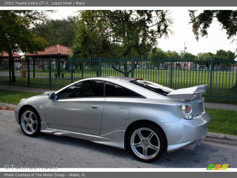 Liquid Silver / Black 2001 Toyota Celica GT-S