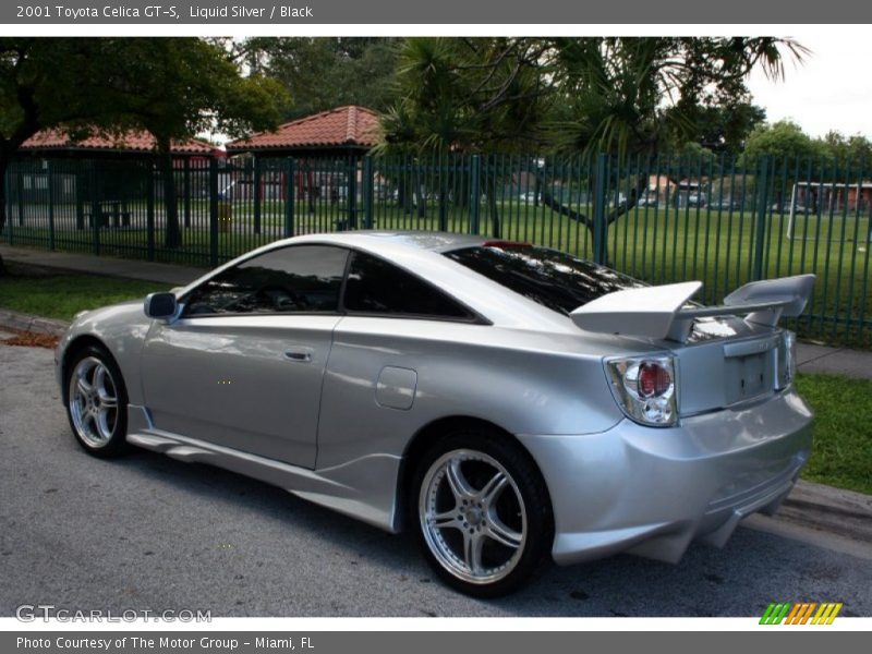 Liquid Silver / Black 2001 Toyota Celica GT-S