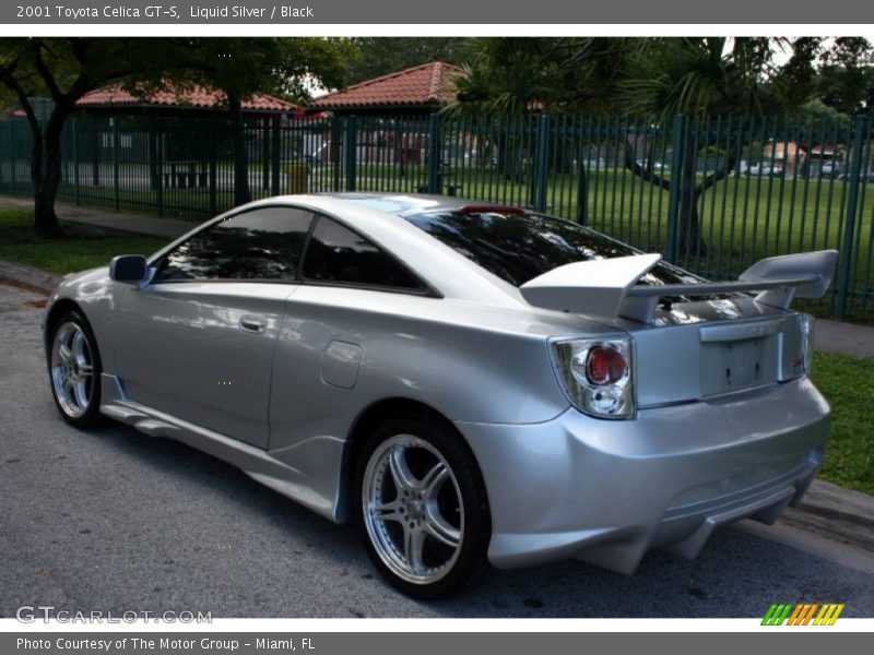 Liquid Silver / Black 2001 Toyota Celica GT-S
