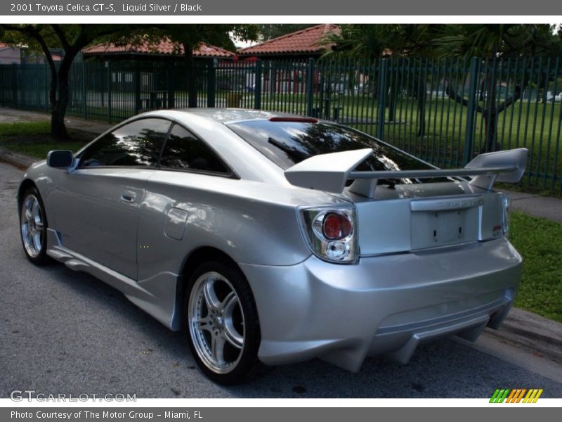Liquid Silver / Black 2001 Toyota Celica GT-S