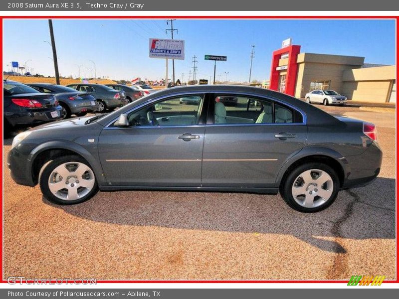 Techno Gray / Gray 2008 Saturn Aura XE 3.5