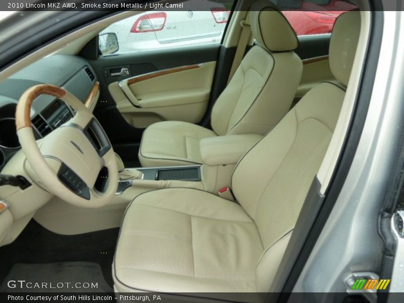 Smoke Stone Metallic / Light Camel 2010 Lincoln MKZ AWD