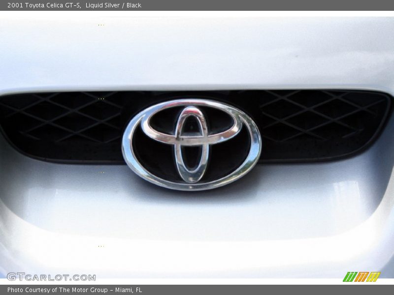 Liquid Silver / Black 2001 Toyota Celica GT-S