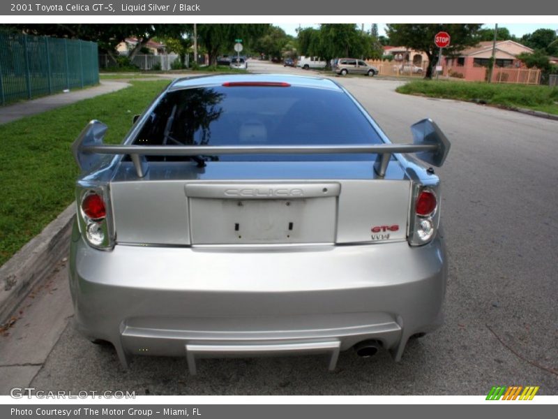 Liquid Silver / Black 2001 Toyota Celica GT-S