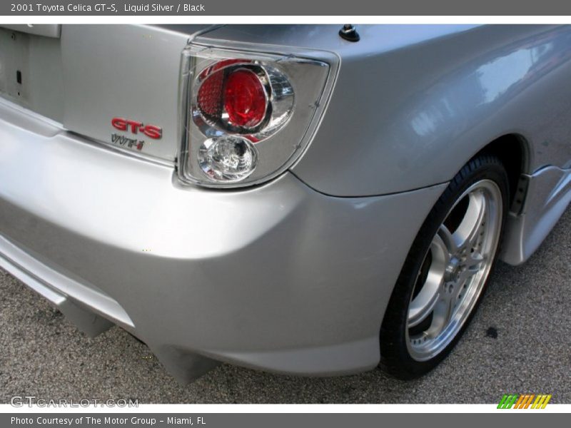 Liquid Silver / Black 2001 Toyota Celica GT-S