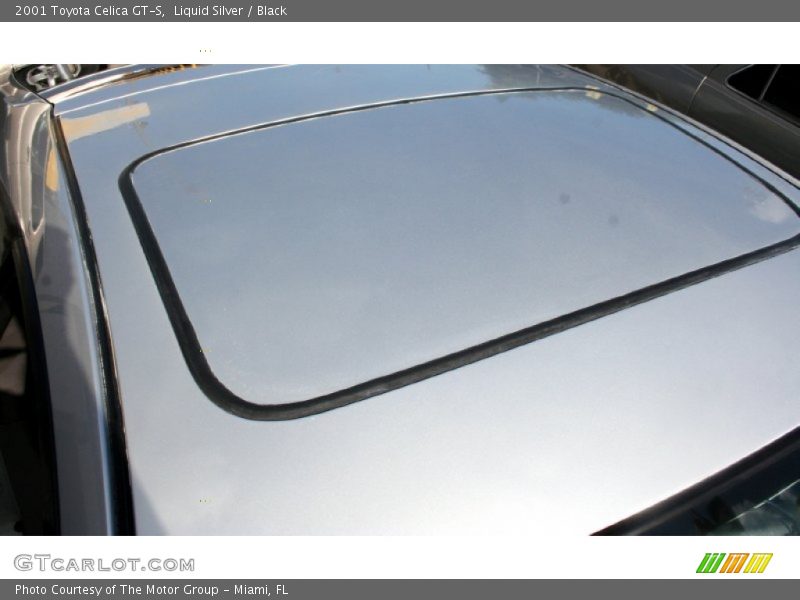 Liquid Silver / Black 2001 Toyota Celica GT-S