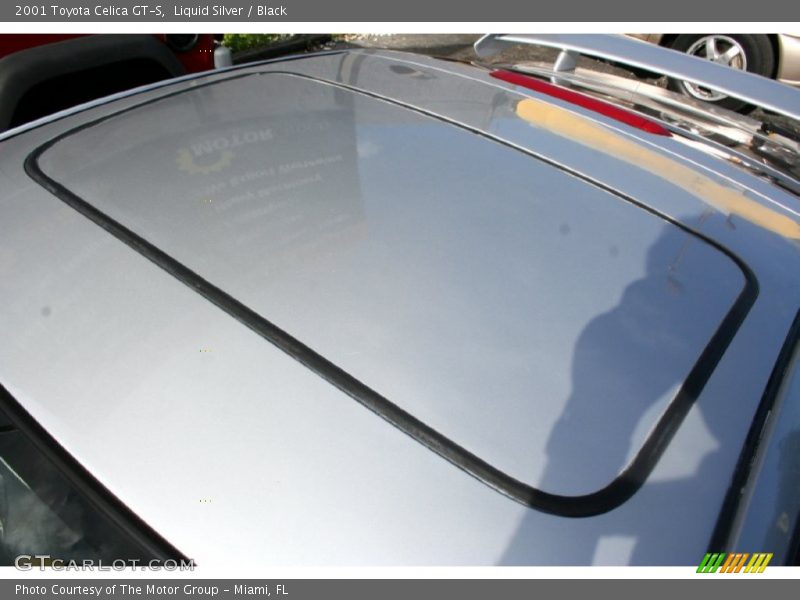 Liquid Silver / Black 2001 Toyota Celica GT-S