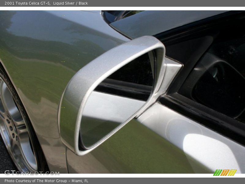 Liquid Silver / Black 2001 Toyota Celica GT-S