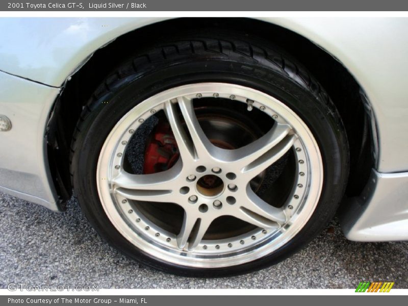 Liquid Silver / Black 2001 Toyota Celica GT-S