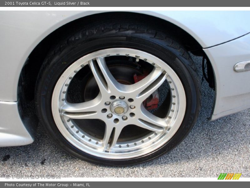 Liquid Silver / Black 2001 Toyota Celica GT-S