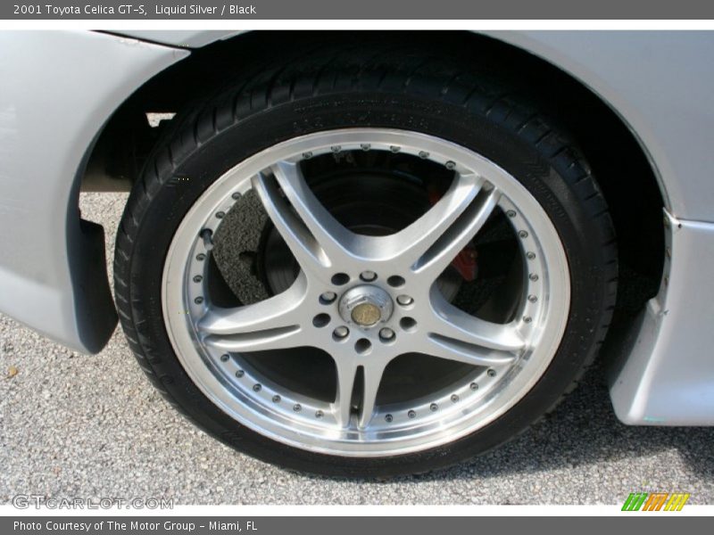 Liquid Silver / Black 2001 Toyota Celica GT-S