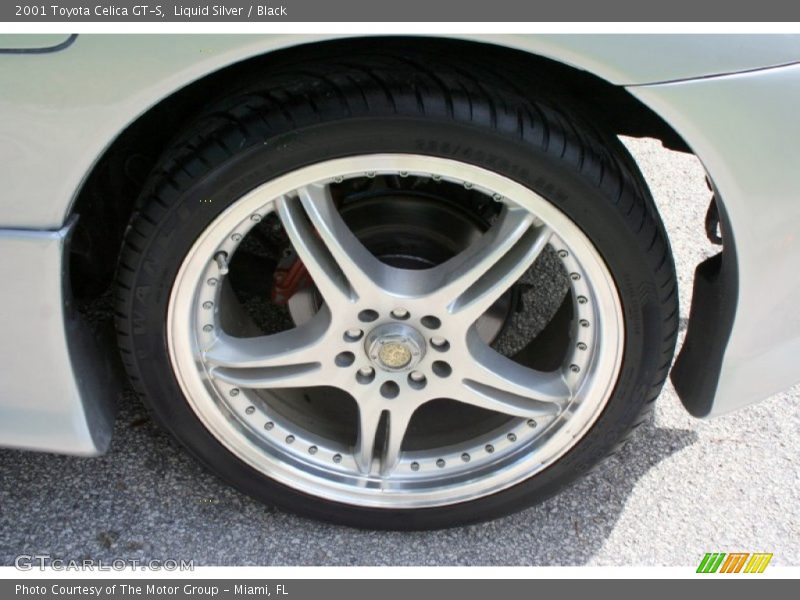Liquid Silver / Black 2001 Toyota Celica GT-S