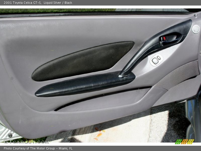 Liquid Silver / Black 2001 Toyota Celica GT-S