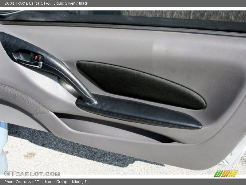 Liquid Silver / Black 2001 Toyota Celica GT-S
