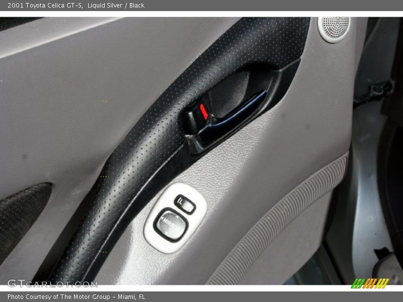 Liquid Silver / Black 2001 Toyota Celica GT-S