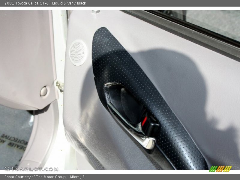 Liquid Silver / Black 2001 Toyota Celica GT-S