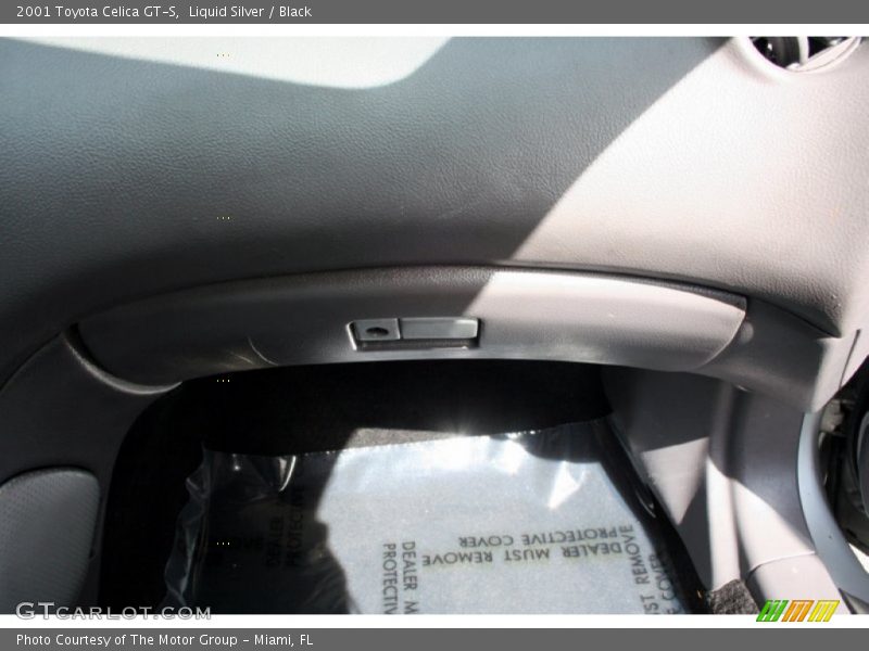 Liquid Silver / Black 2001 Toyota Celica GT-S