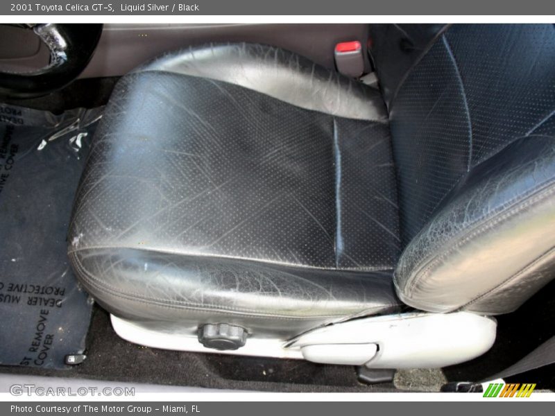 Liquid Silver / Black 2001 Toyota Celica GT-S