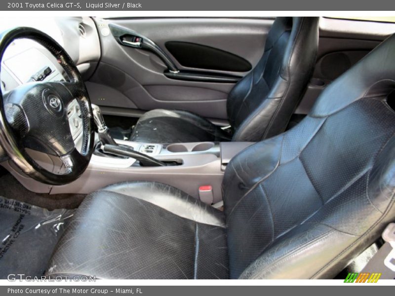 Liquid Silver / Black 2001 Toyota Celica GT-S