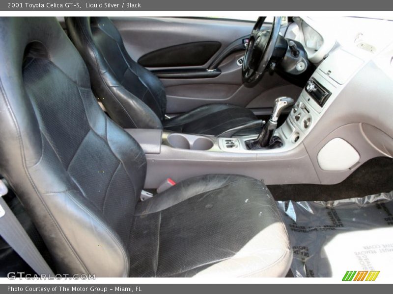 Liquid Silver / Black 2001 Toyota Celica GT-S
