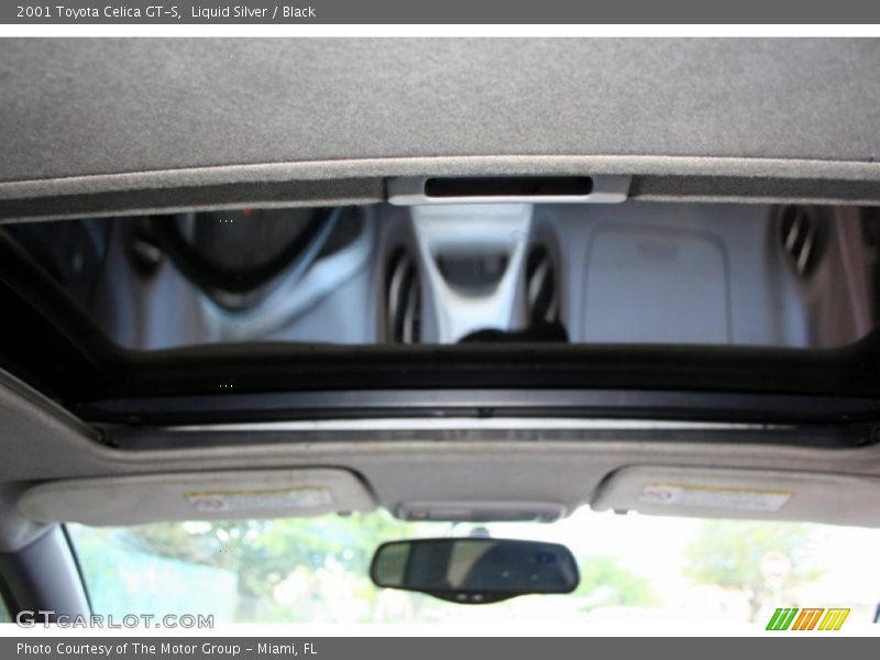 Liquid Silver / Black 2001 Toyota Celica GT-S