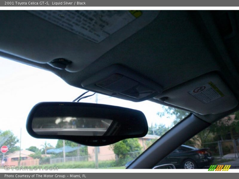 Liquid Silver / Black 2001 Toyota Celica GT-S