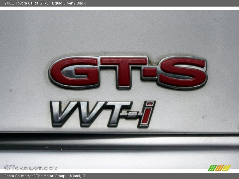 Liquid Silver / Black 2001 Toyota Celica GT-S