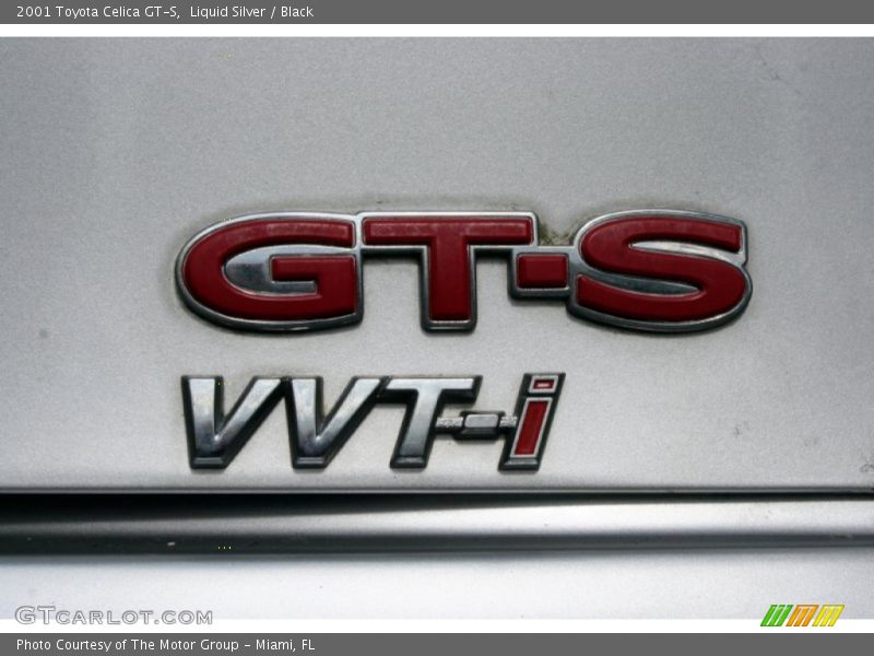 Liquid Silver / Black 2001 Toyota Celica GT-S