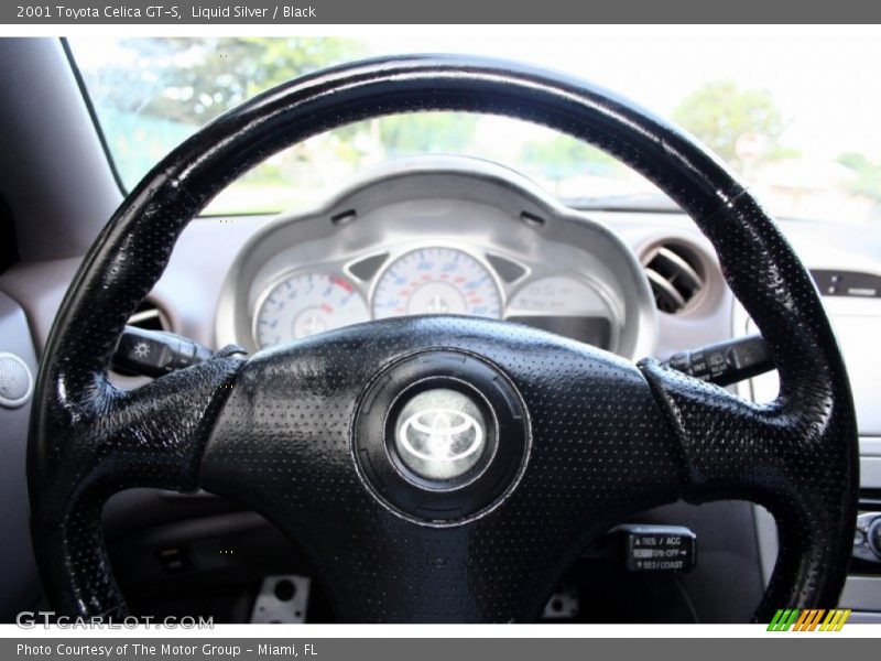 Liquid Silver / Black 2001 Toyota Celica GT-S