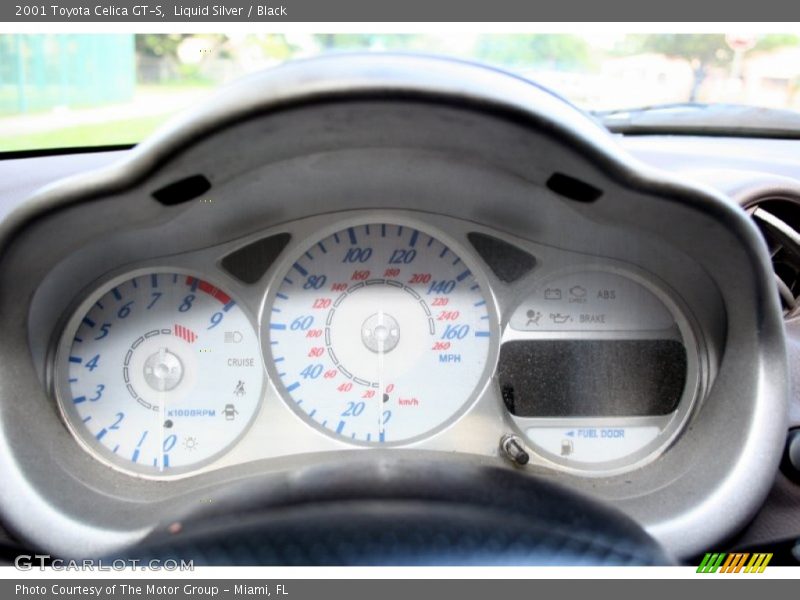 Liquid Silver / Black 2001 Toyota Celica GT-S