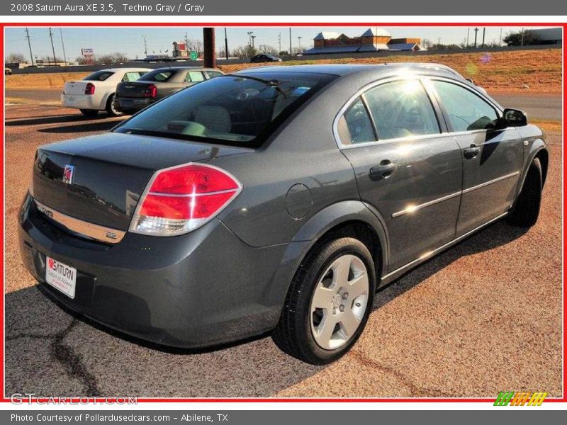 Techno Gray / Gray 2008 Saturn Aura XE 3.5