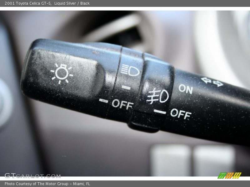 Liquid Silver / Black 2001 Toyota Celica GT-S