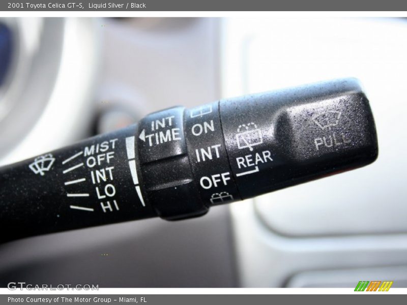 Liquid Silver / Black 2001 Toyota Celica GT-S