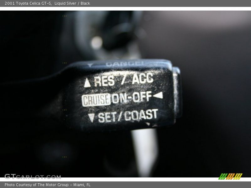 Liquid Silver / Black 2001 Toyota Celica GT-S