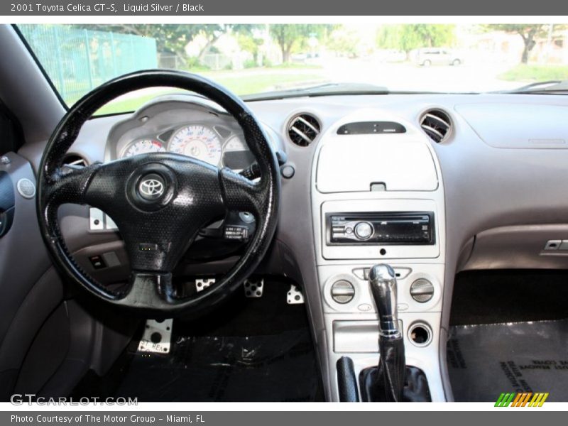 Liquid Silver / Black 2001 Toyota Celica GT-S
