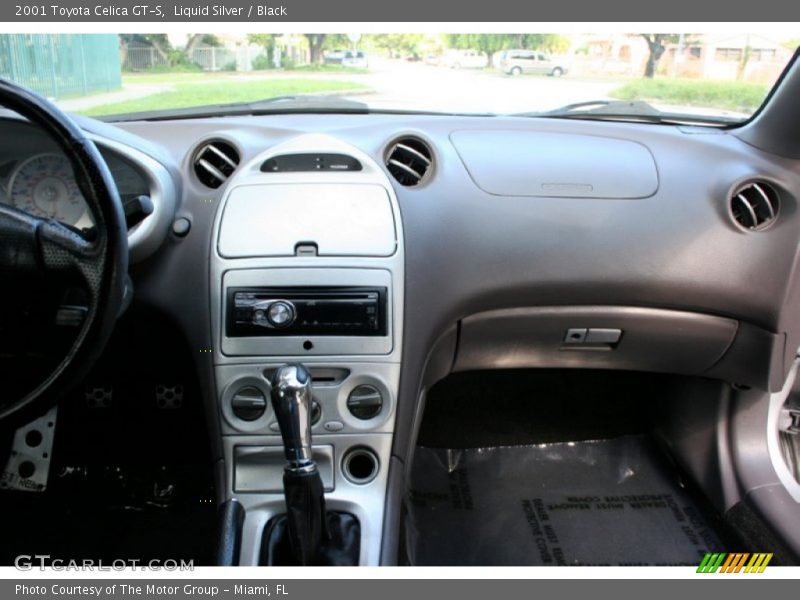 Liquid Silver / Black 2001 Toyota Celica GT-S