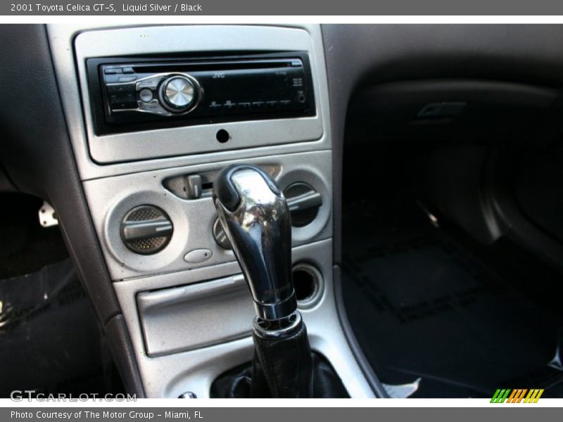 Liquid Silver / Black 2001 Toyota Celica GT-S