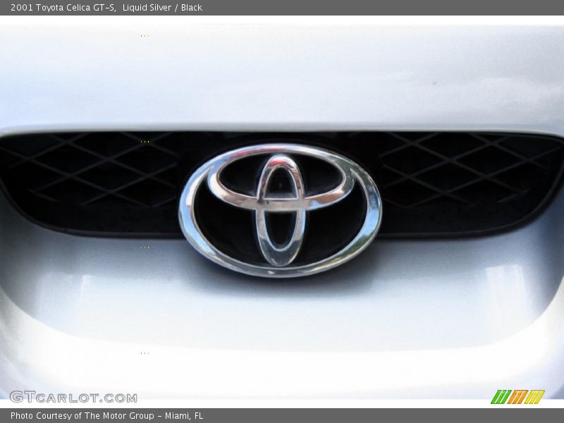 Liquid Silver / Black 2001 Toyota Celica GT-S