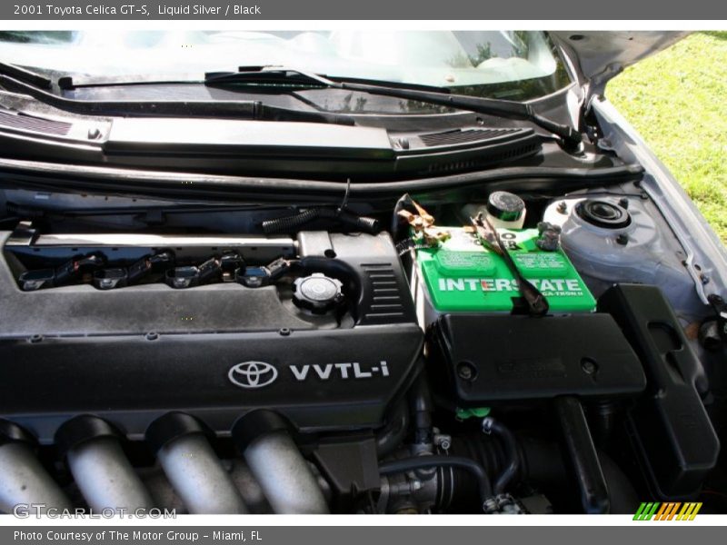 Liquid Silver / Black 2001 Toyota Celica GT-S