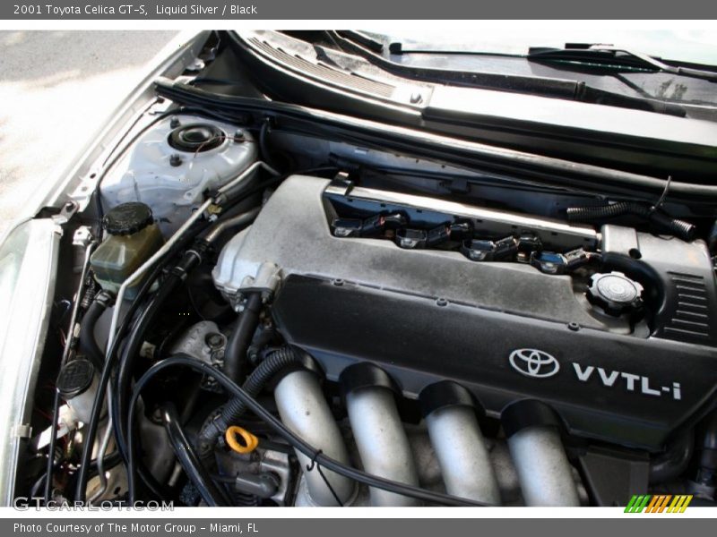 Liquid Silver / Black 2001 Toyota Celica GT-S