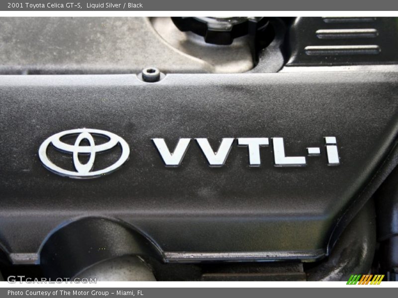 Liquid Silver / Black 2001 Toyota Celica GT-S