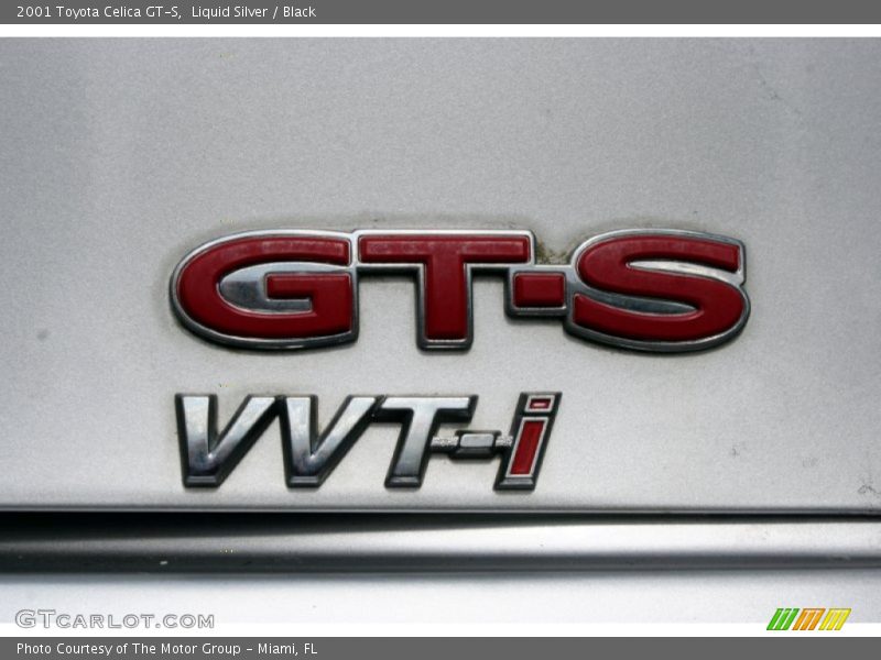 Liquid Silver / Black 2001 Toyota Celica GT-S