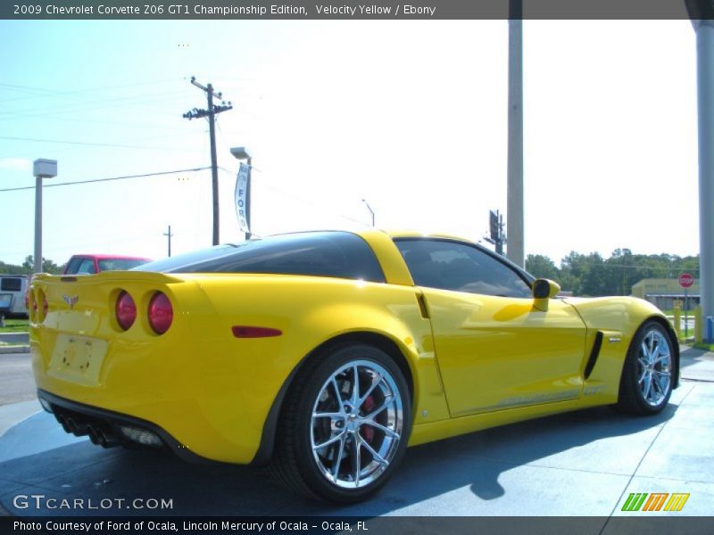 Velocity Yellow / Ebony 2009 Chevrolet Corvette Z06 GT1 Championship Edition